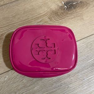 Fushcia Tory Burch Make up pouch